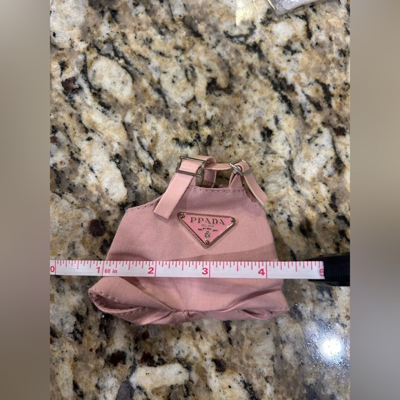 Labubu Prada Pink Bucket Hat and Harness Set - Picture 2 of 3
